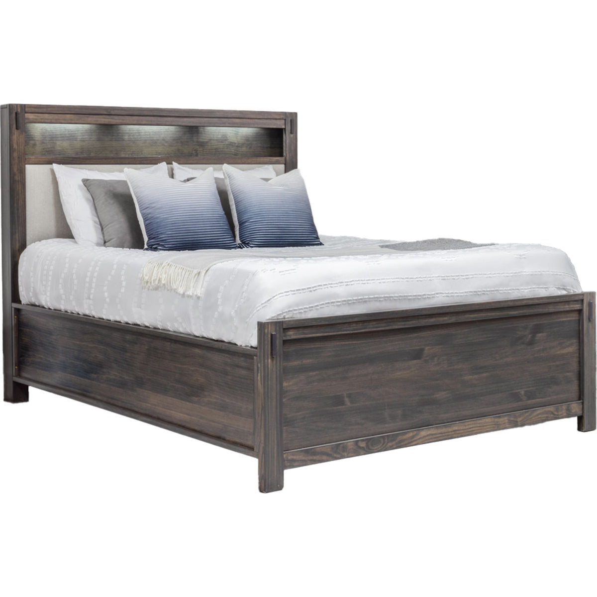 Stella 6 Piece Full Panel Bedroom - Charcoal Stella 6 Piece Full Panel Bedroom - Charcoal